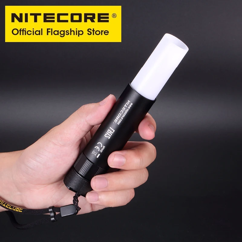 NITECORE LR12 ультра яркий мини фонарик 2 в 1 кемпинг Фонари прожектор многоцелевой