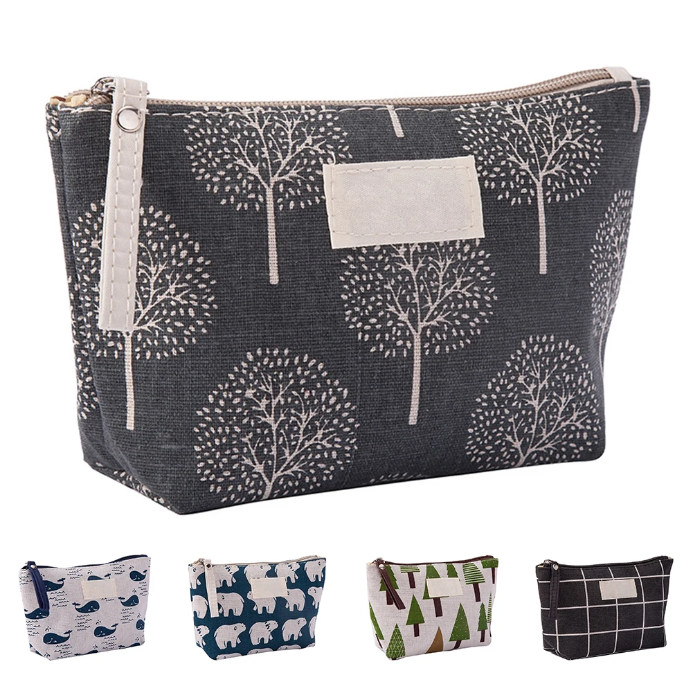 Женская сумка-карандаш для хранения наличных дорожная сумка из парусины