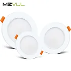 Белый светодиодный потолочный светильник, Встраиваемый светодиодный светильник 3 Вт, 5 Вт, 9 Вт, 12 Вт, AC220 в, Светодиодный точечный светильник для гостиной, фойе, бара, стойки, офиса