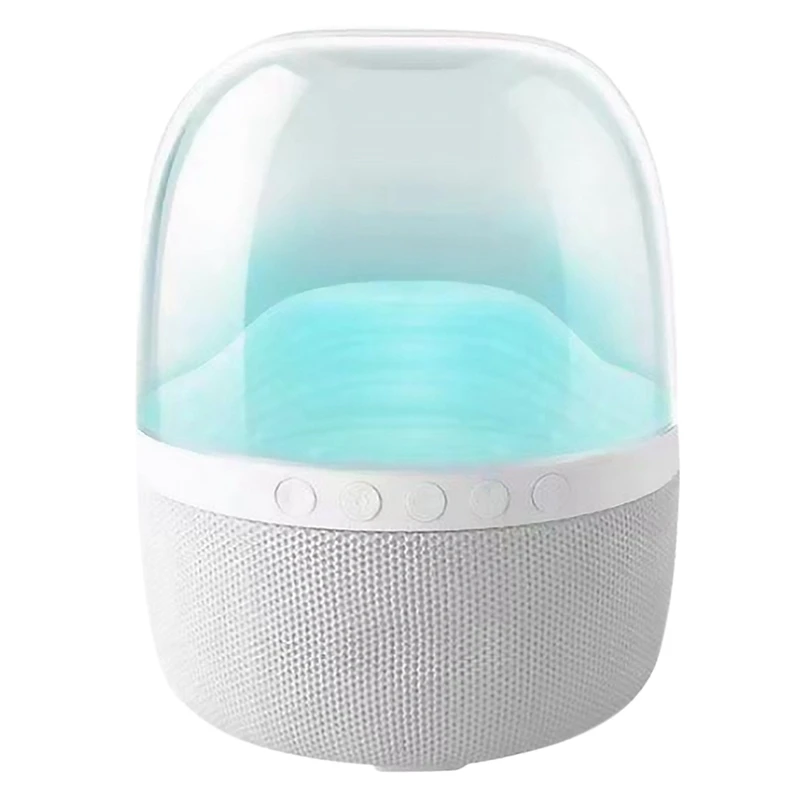 

Беспроводная Bluetooth-колонка, Портативная колонка 360 градусов с круглым звуком, улучшенными басами и ярсветильник светом