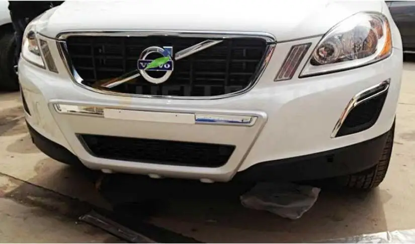 ABS передний бампер для губ и задний протектор для Volvo XC60 2009 2010 2011 2012 2013 год