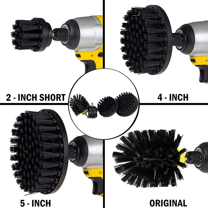 Щетка для сверления щетка скраба электрическая насадка чистки головки|Чистящие