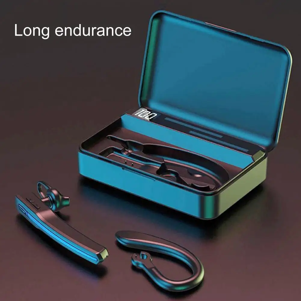 Bluetooth-совместимые беспроводные наушники ушные крючки водонепроницаемые