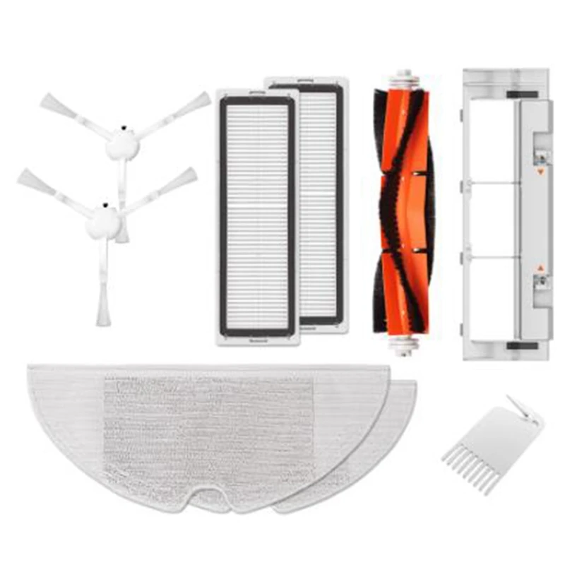 

Набор аксессуаров для робота-пылесоса Xiaomi Mijia 1C, щетка для уборки, аксессуары, боковой ролик, Hepa фильтр