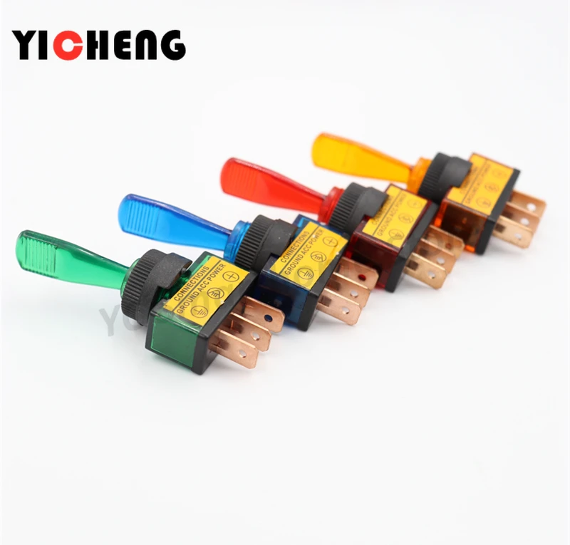 4 шт. автомобильный переключатель с подсветкой 12 В|Выключатели| |