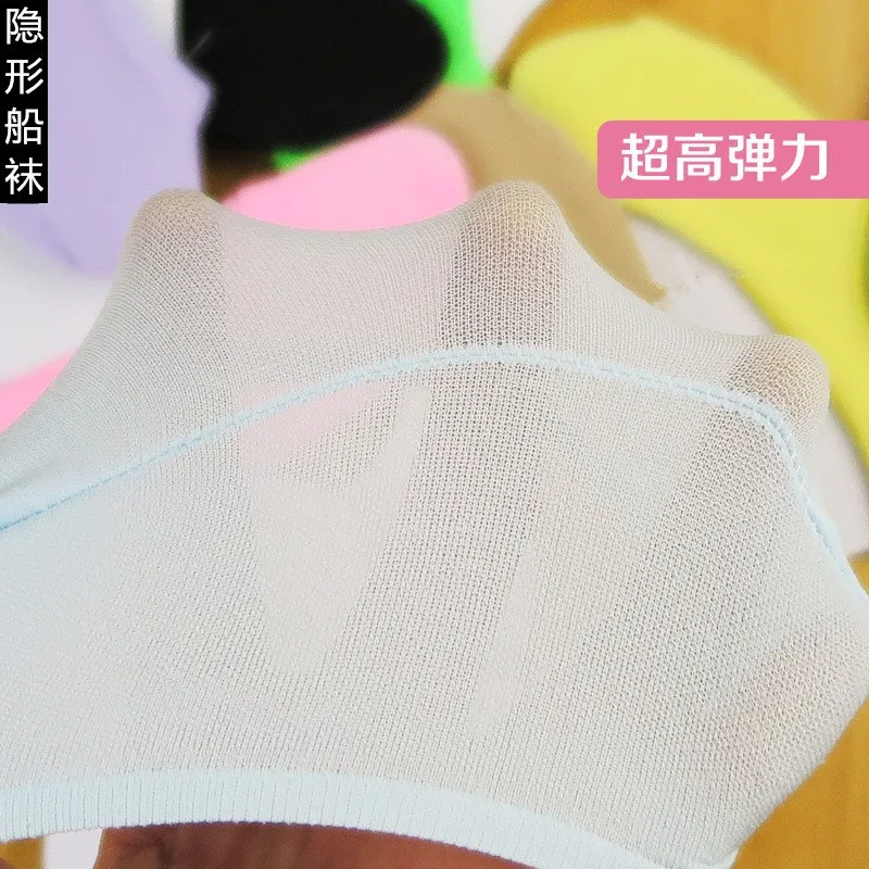 5 парт/Лот новые высококачественные корейские Детские невидимые носки лодочки