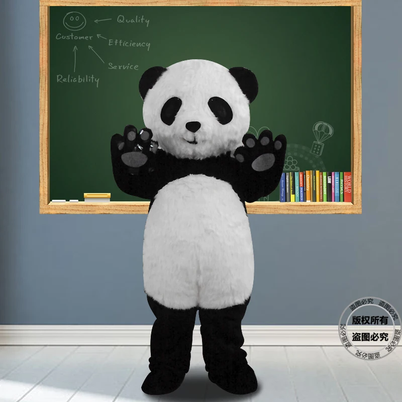 Костюм талисмана панды Костюмы для косплея Вечерние платья игр Одежда на