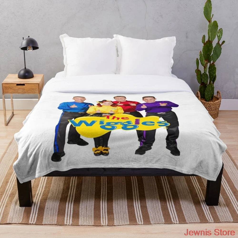 

the fun games 2020 wiggles bulaug Throw Blanket blanket cover, warm decoration, bed and sofa, applicable to men and women