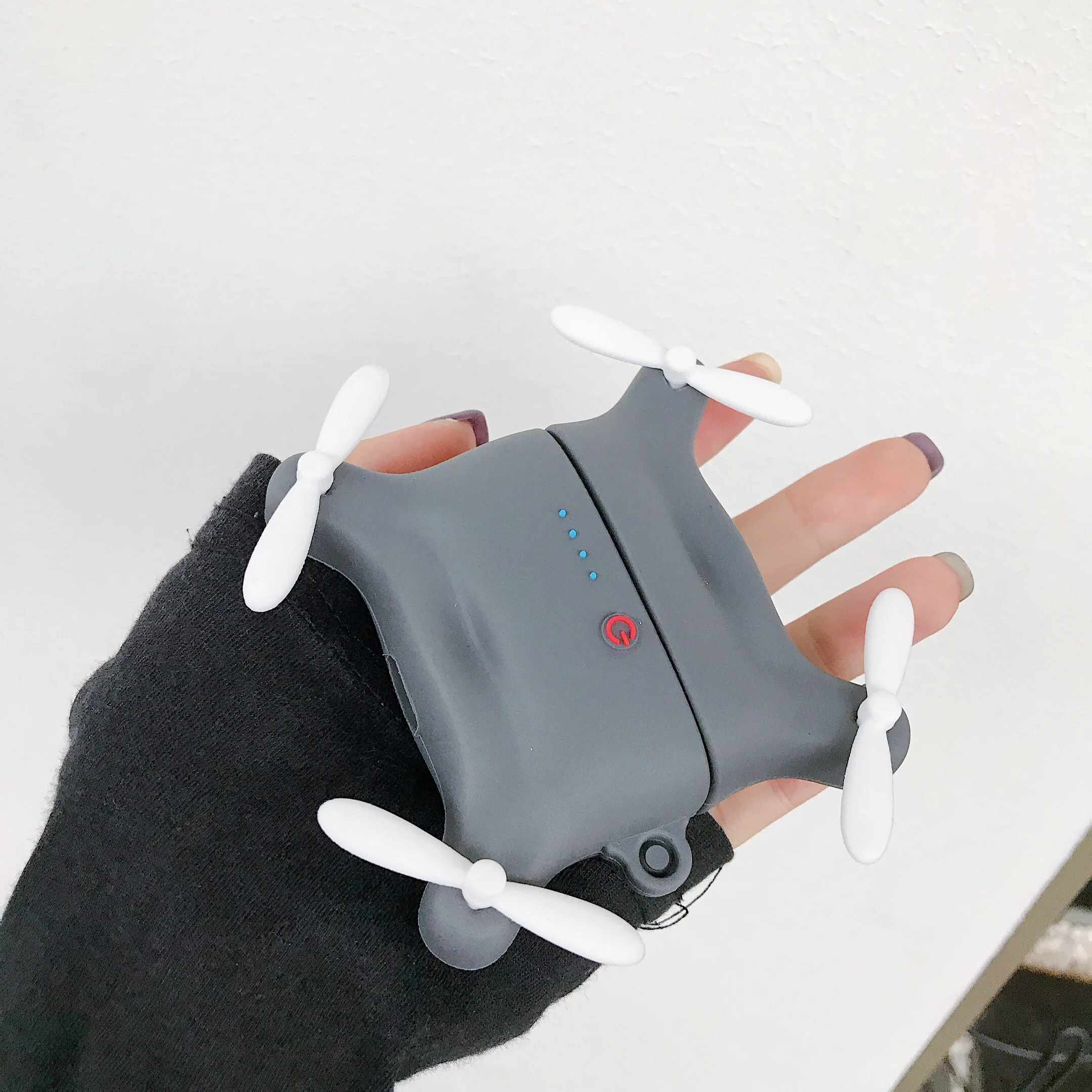 For Airpods Pro 1 2 3D Cool Drone Earpods Case for Apple 3 Unmanned Aircraft Wireless Earphone Cover Charging Box | Электроника