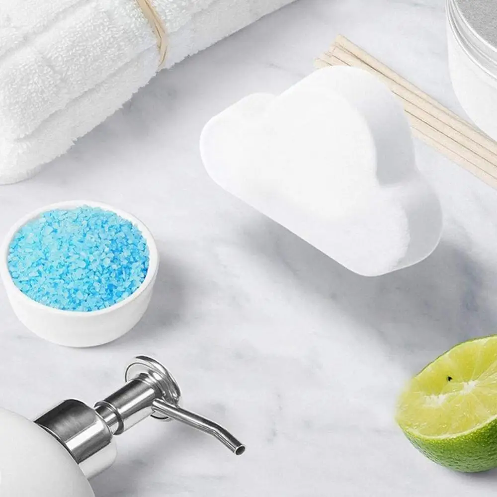

Cloud Shape Rainbow Bath Bubble Exfoliating Moisturizing Care Bath Skin Care Salt Bath Natural Bombs Skin Ball Romantic L8U9