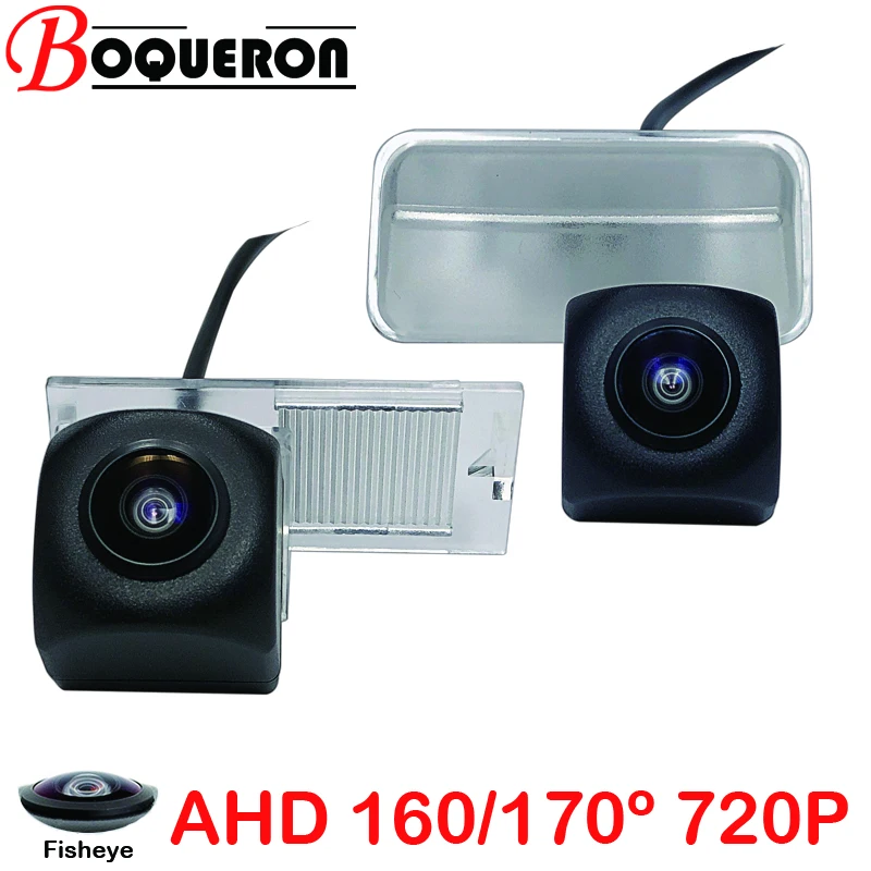 

Автомобильная камера заднего вида «рыбий глаз» 170 градусов 1280x720P HD AHD для Peugeot 301 308 3008 408 508 хэтчбек 307CC