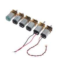 dc 5v micro n20 gear motor slow speed metal gearbox reducer electric motor diy toy 406028150300110 rpm