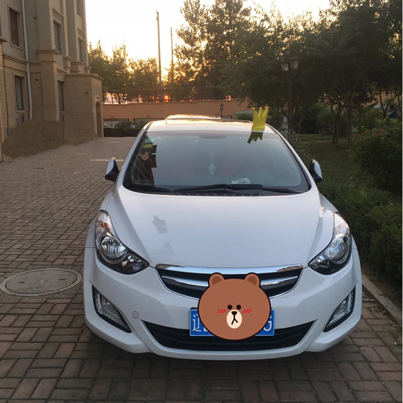 

EVA Cat Ears with Jewels Car Stickers Stitch Cartoon Lovely Cute Funny Creative Decals Auto Tuning Styling For Girls Car Styling