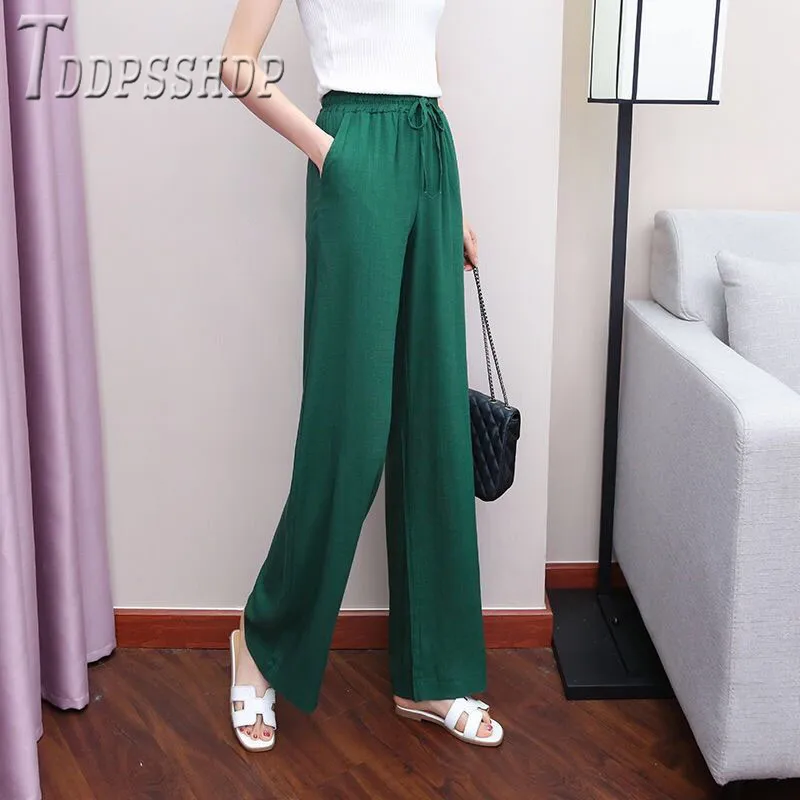 Новинка лета 2019 корейские женские брюки разные цвета на выбор повседневные