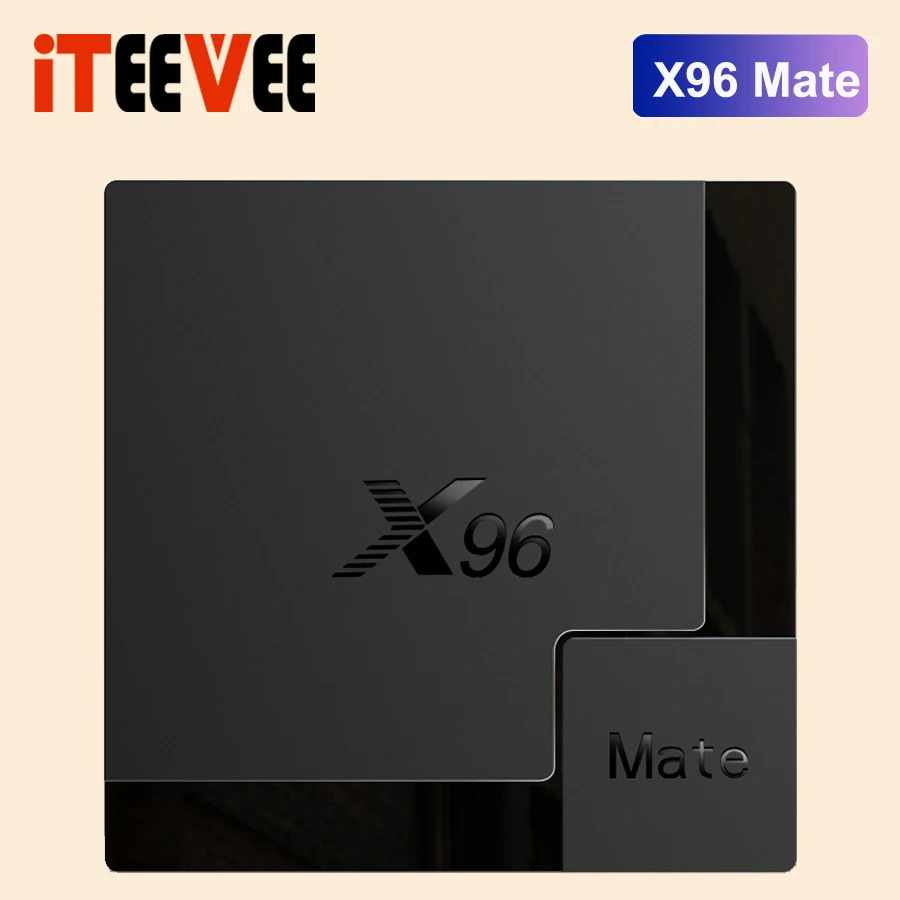 Приставка Смарт-ТВ X96 Mate Android 10 Allwinner H616 4 ядра + 32/64 ГБ 2 4/5 0 ГГц Wi-Fi | Телеприставки
