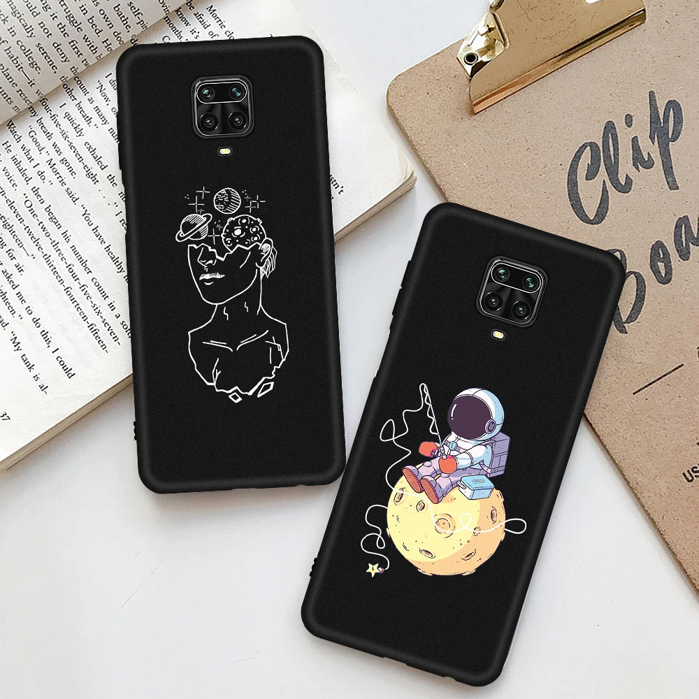 

Silicon Phone Case For Xiaomi Redmi Note 9 10 Pro Max 9S Mi9 Poco X3 NFC Cover Soft Back Case for Redmi 10X Pro 5G K30 Ultra Pro