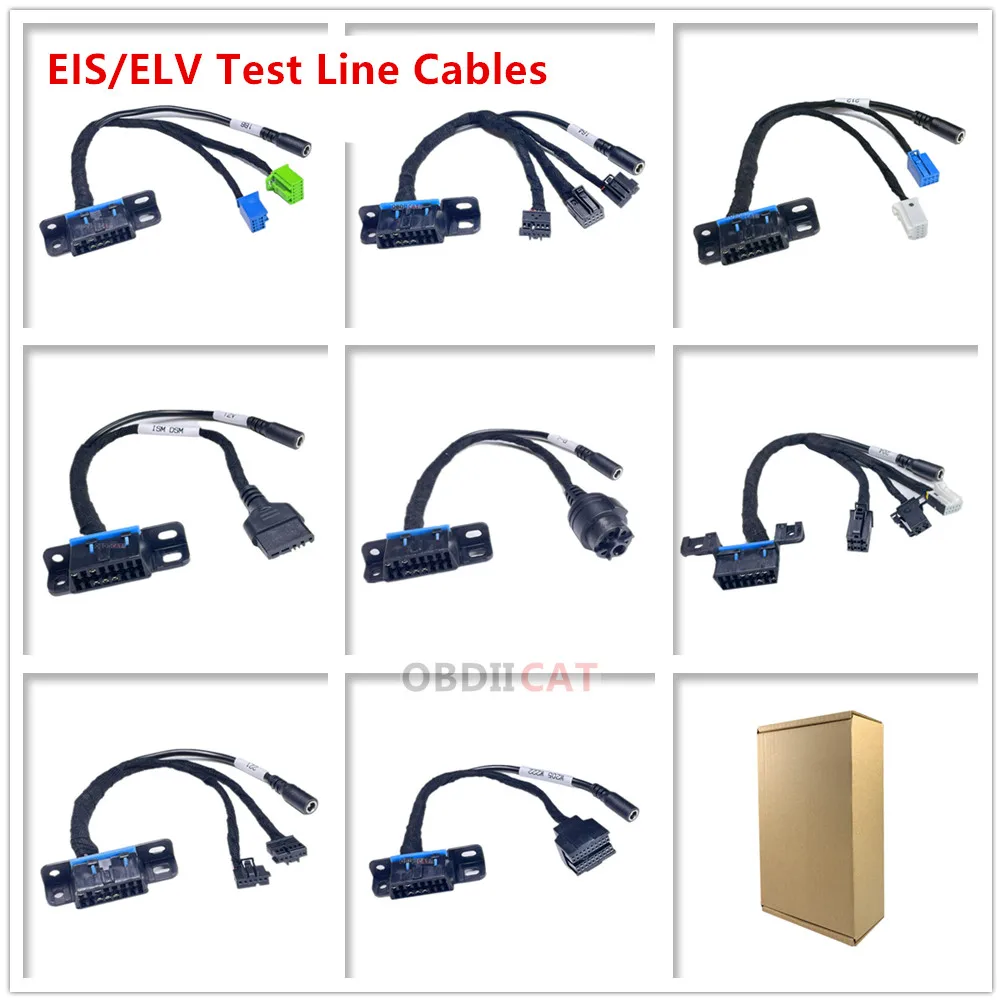 

New EIS ELV Test Line Cables For Mercedes Works Together With VVDI BGA And CGDI Prog MB For W204 W212 W221 W164 W166 W205 W222