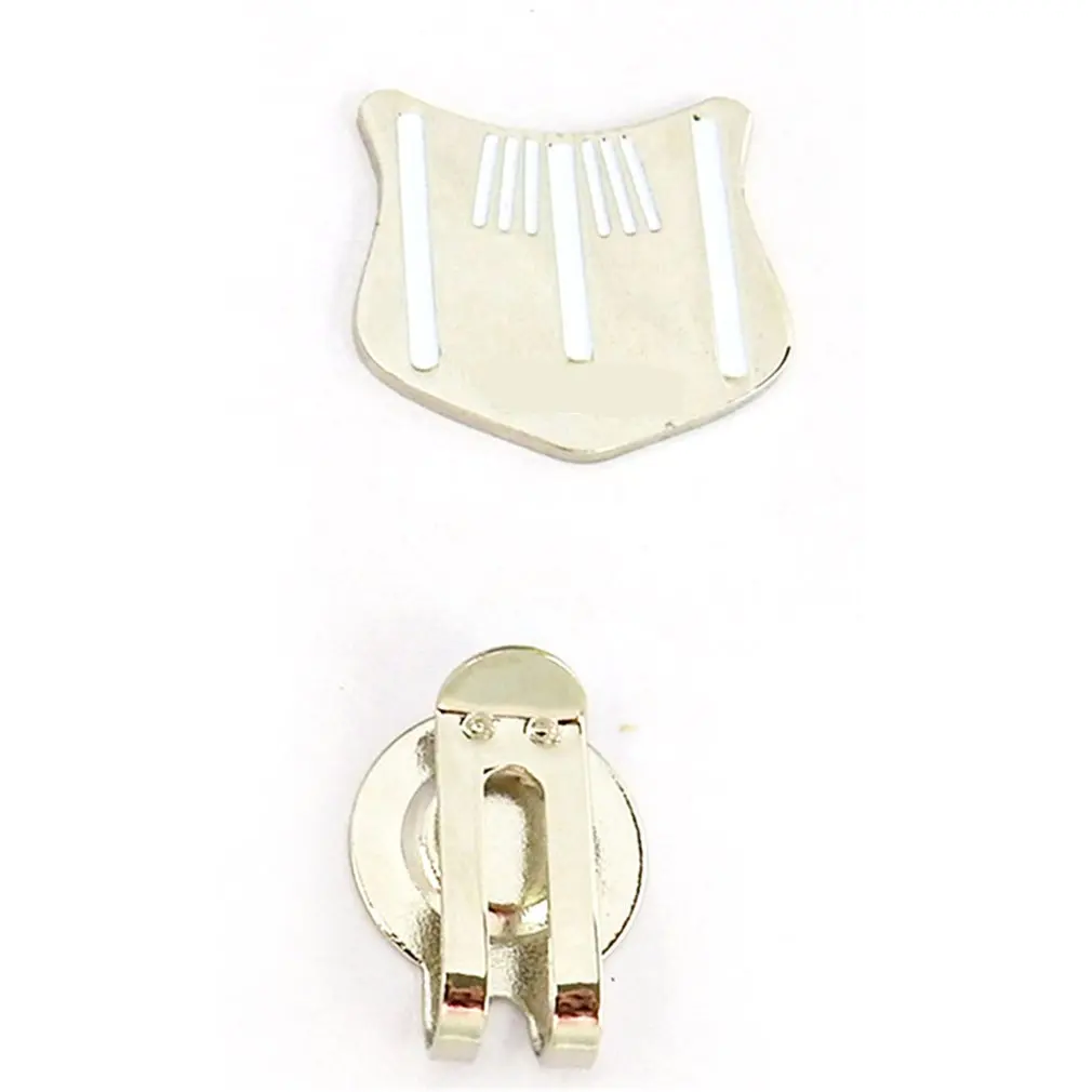 Мяч для гольфа маркер зажим шляпы сплав Магнитный Прочный Открытый подарок