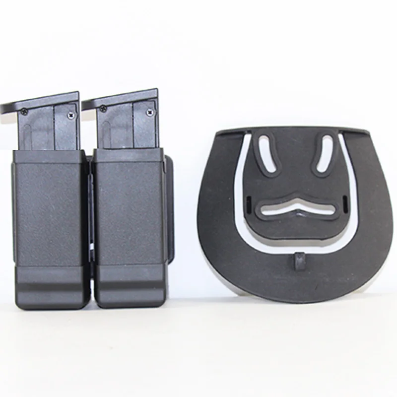 Тактический Airsoft кобура для пистолета подсумок журнал Чехол Glock 17 Беретта 9 мм. 45