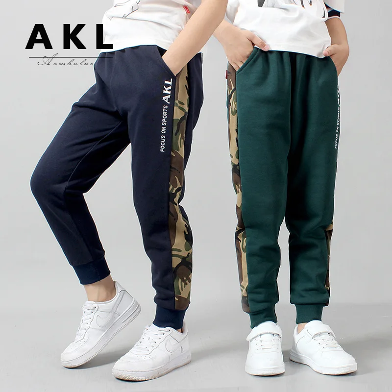 Брюки для мальчиков детские брюки и девочек 100% хлопок спортивная детская одежда