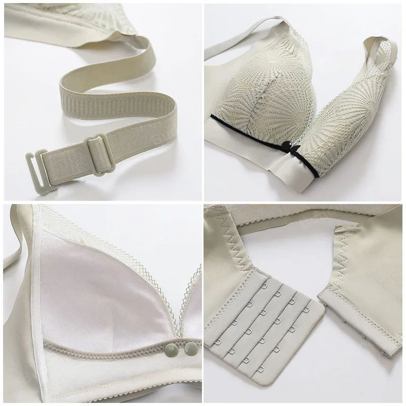 

nursing bra with open breast feeding bras for pregnant women wireless front button bra lace sexy pregnant underwear clothes