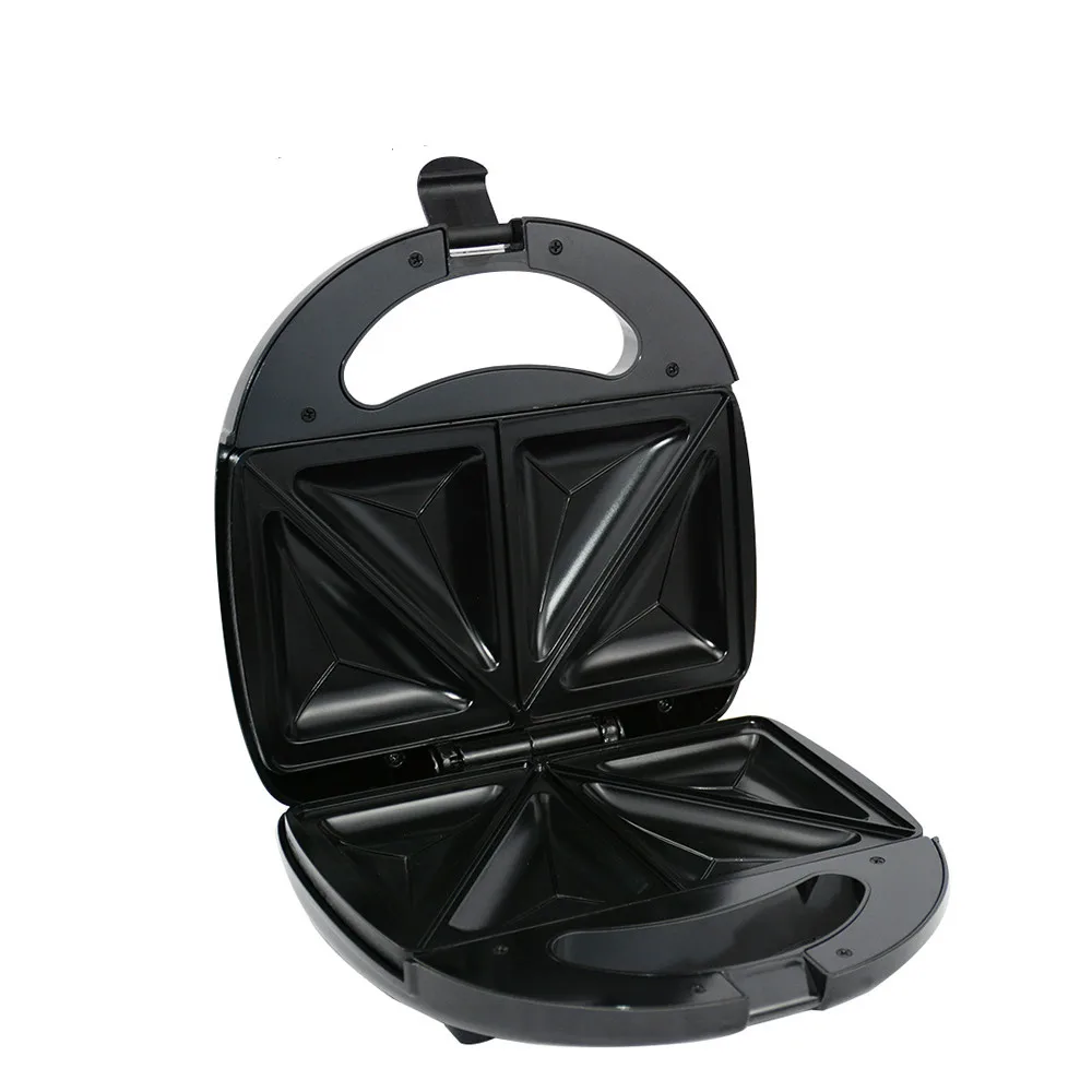 Jual Pembuat Sandwich Listrik Rumah Tangga Mini Panggangan Roti Wafel Pancake Mesin Pemanggang Antilengket Panci Besi Oven Kue 750 Watt EU