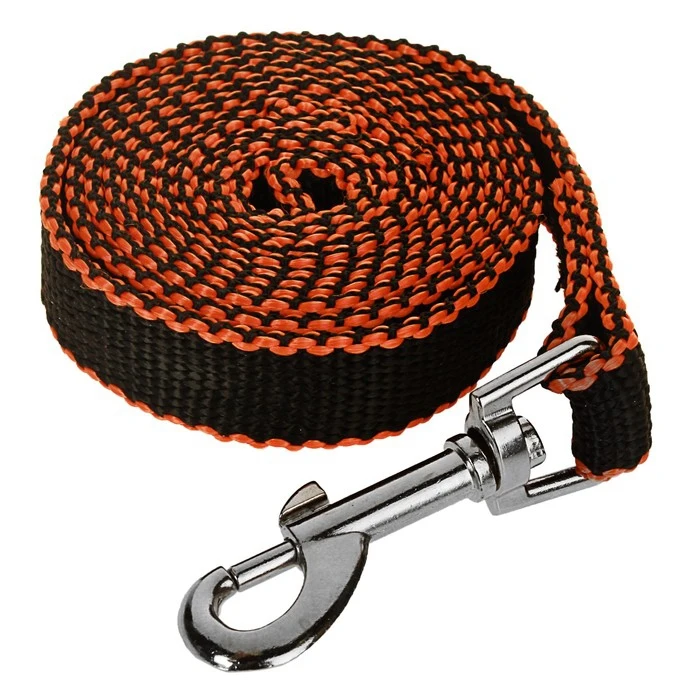 Поводок капроновый Зооник 1 5 м х 2 см микс цветов 1931388 | Дом и сад