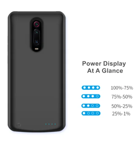 Чехол для аккумулятора Expower 6500 мАч Xiaomi Redmi K20 Pro чехол зарядного устройства
