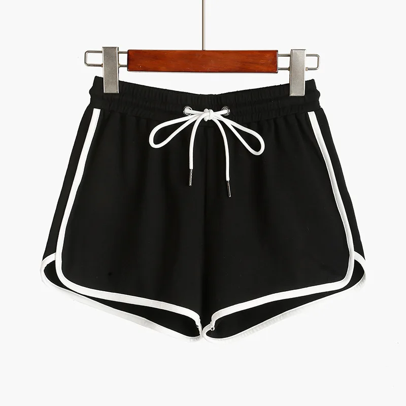 

Women's Pants Women's Wear 2021 Summer Sports Shorts Drawstring Lace Up Casual Bodybuilding Pants Loose and Thin Hot Pants