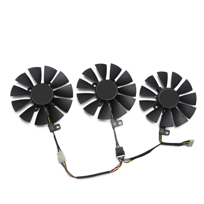 PLD09210S12M PLD09210S12HH Вентилятор охлаждения заменить кулер для ASUS Strix GTX1060 OC 1070 1080 GTX1080Ti