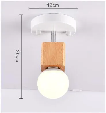 Новые деревянные потолочные светильники современные минималистические
