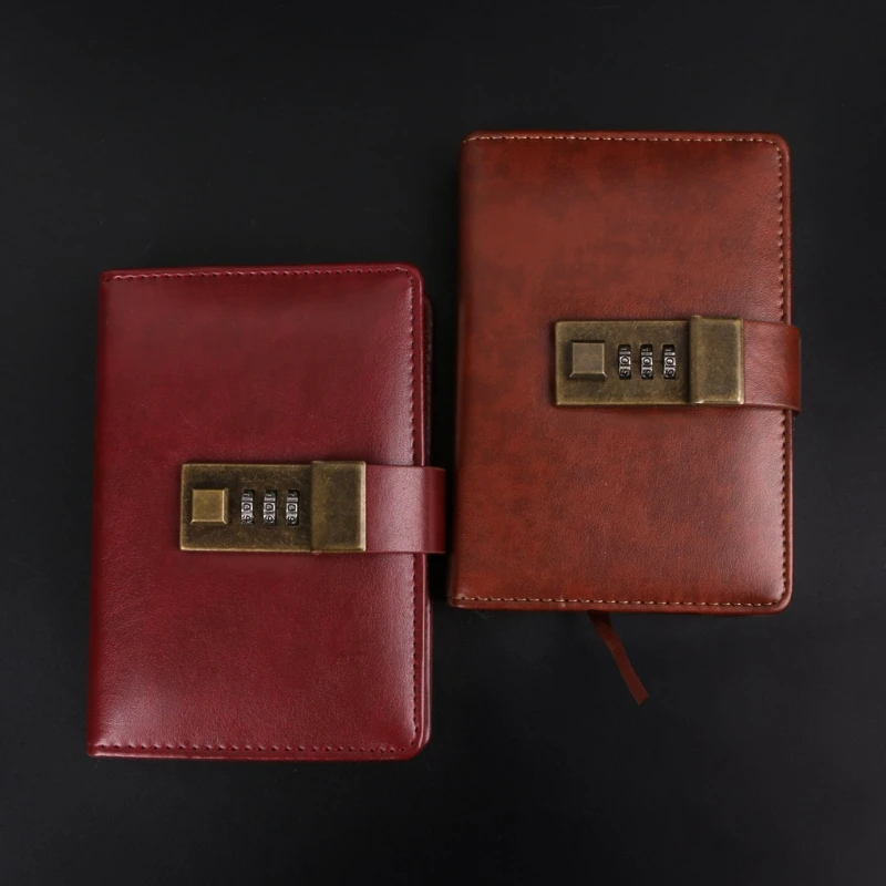 Винтажный Ретро Дневник A7 Codebook Journal с паролем для использования в офисной