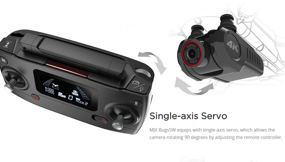 Профессиональный бесщеточный двигатель gps Дрон MJX B5W Дроны с камерой HD 4K 5G wifi FPV камера RC Helicopte Квадрокоптер 20 минут полета