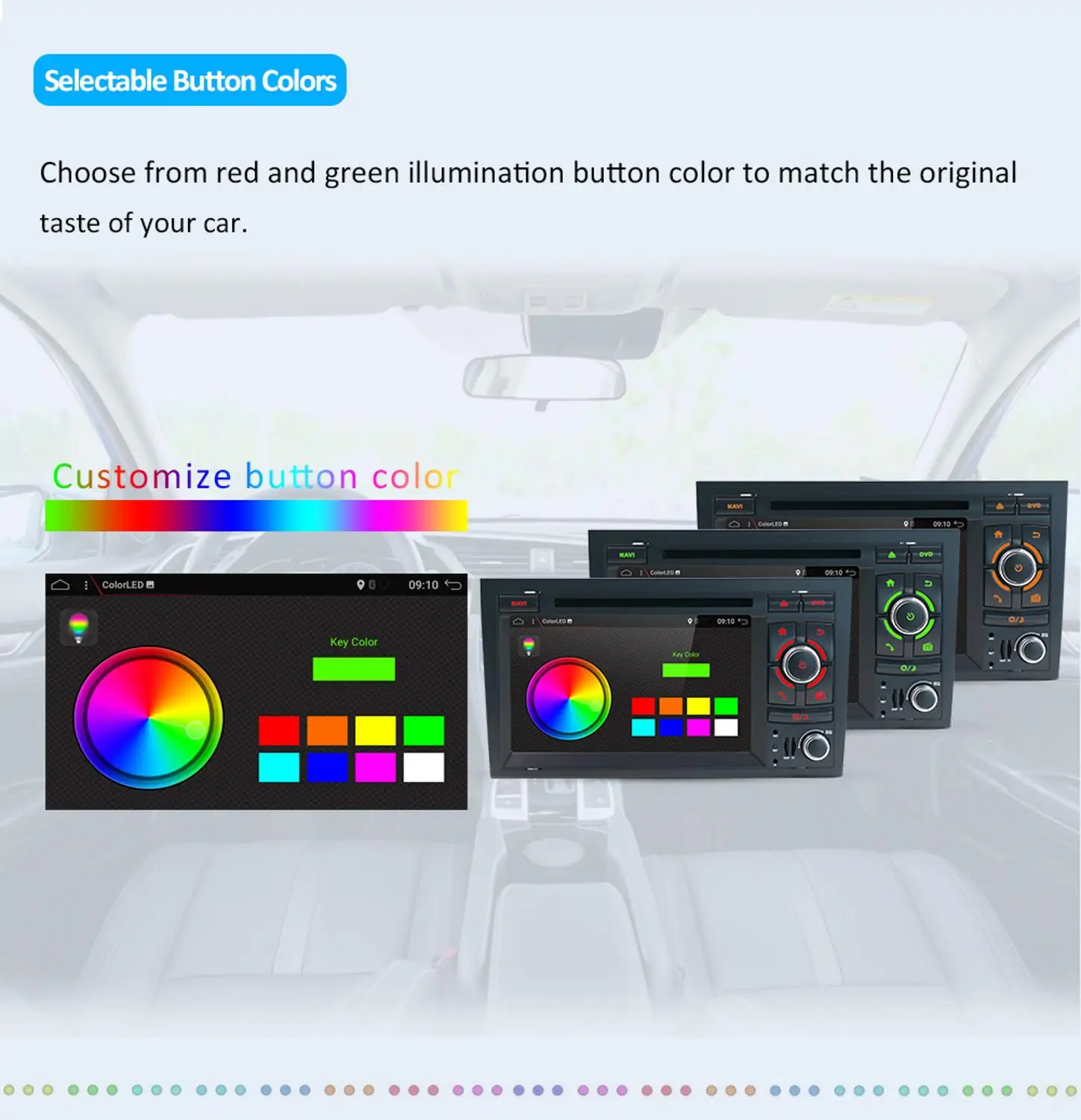 Автомобильный DVD-плеер Bosion 32G ROM 1024*600 Android 10 для Audi A4 2002-2007 S4 RS4 8E 8F B9 B7 RNS-E SEAT Exeo