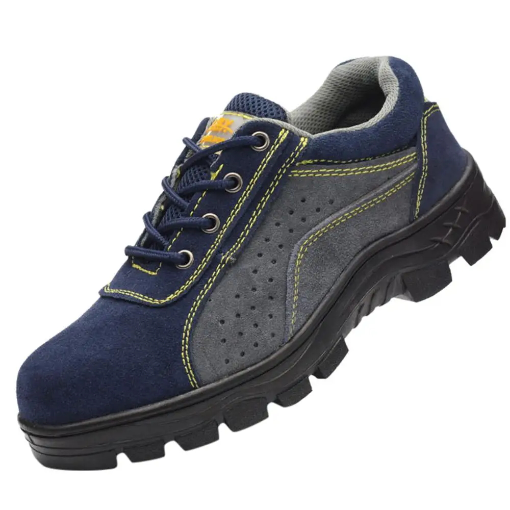 Мужские кроссовки со стальным противоскользящим покрытием Спортивная обувь