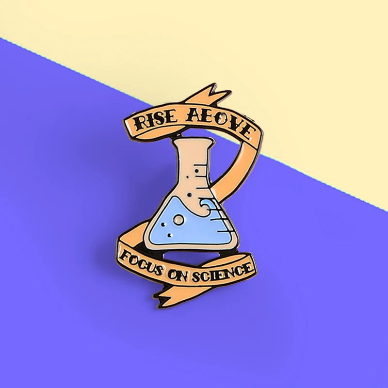 Брошь с эмалью в виде бутылки|Броши| |