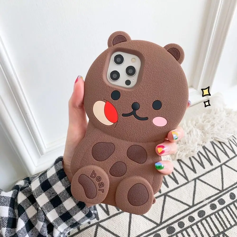 Мягкий силиконовый чехол для iPhone 11 Pro Max X XS XR 12 Mini 3D Space Alien SE 8 6 6S 7 Plus | Мобильные