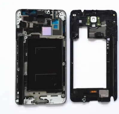 Оригинальная передняя ЖК-панель средняя рамка чехол для Samsung Galaxy Note 3 N9002 N9005 N9006 N9008