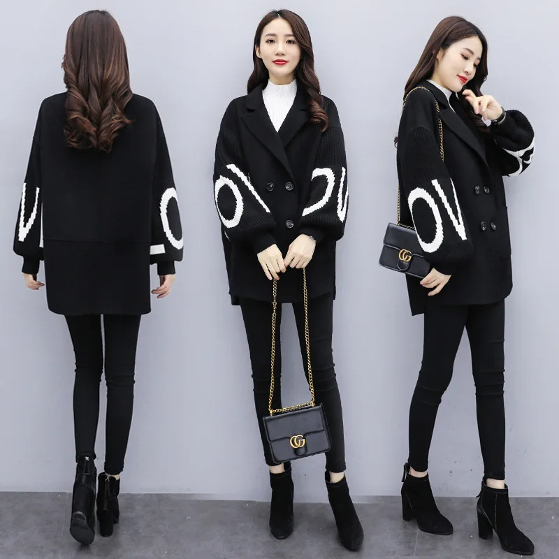 Зимнее женское Шерстяное Пальто новинка 2019 женская одежда удобная теплая