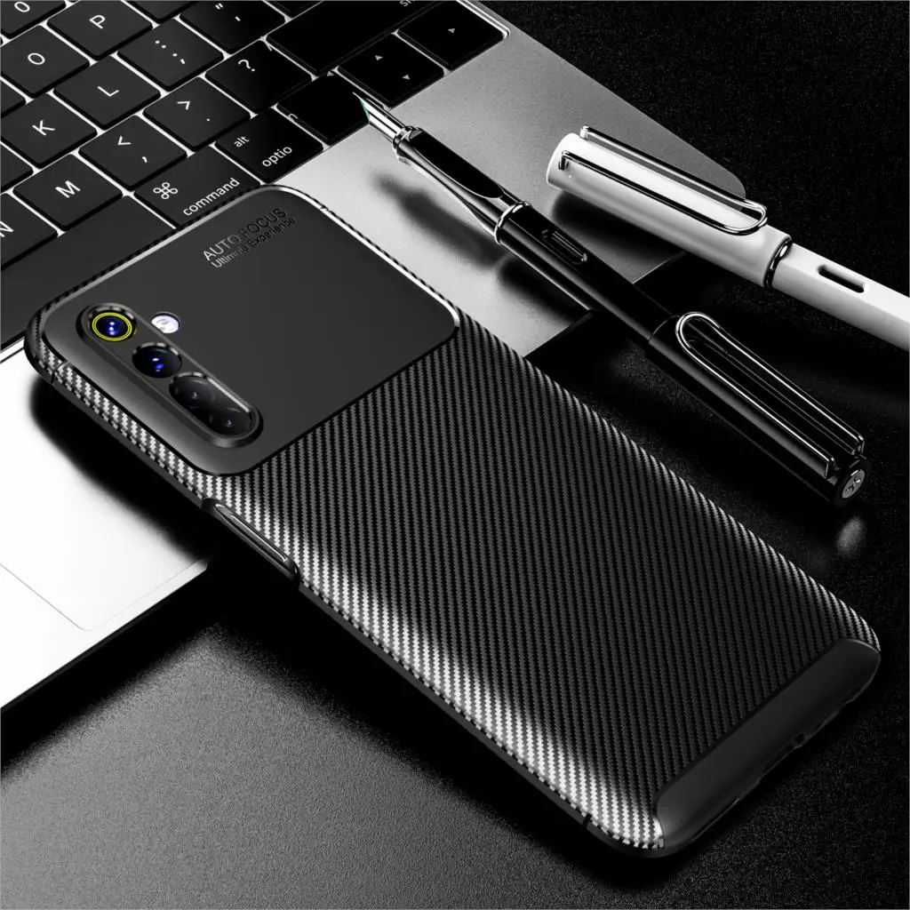 For OPPO Realme 6 Soft TPU Phone Case Shockproof Protection Back Cover Coque Bag Accessories|Бамперы| |