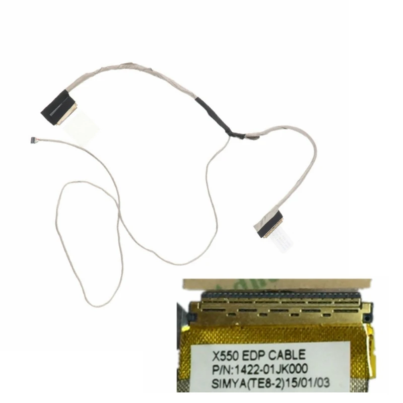 

LVDS LCD Flex Video Cable for ASUS X550 EDP 1422-01JK000
