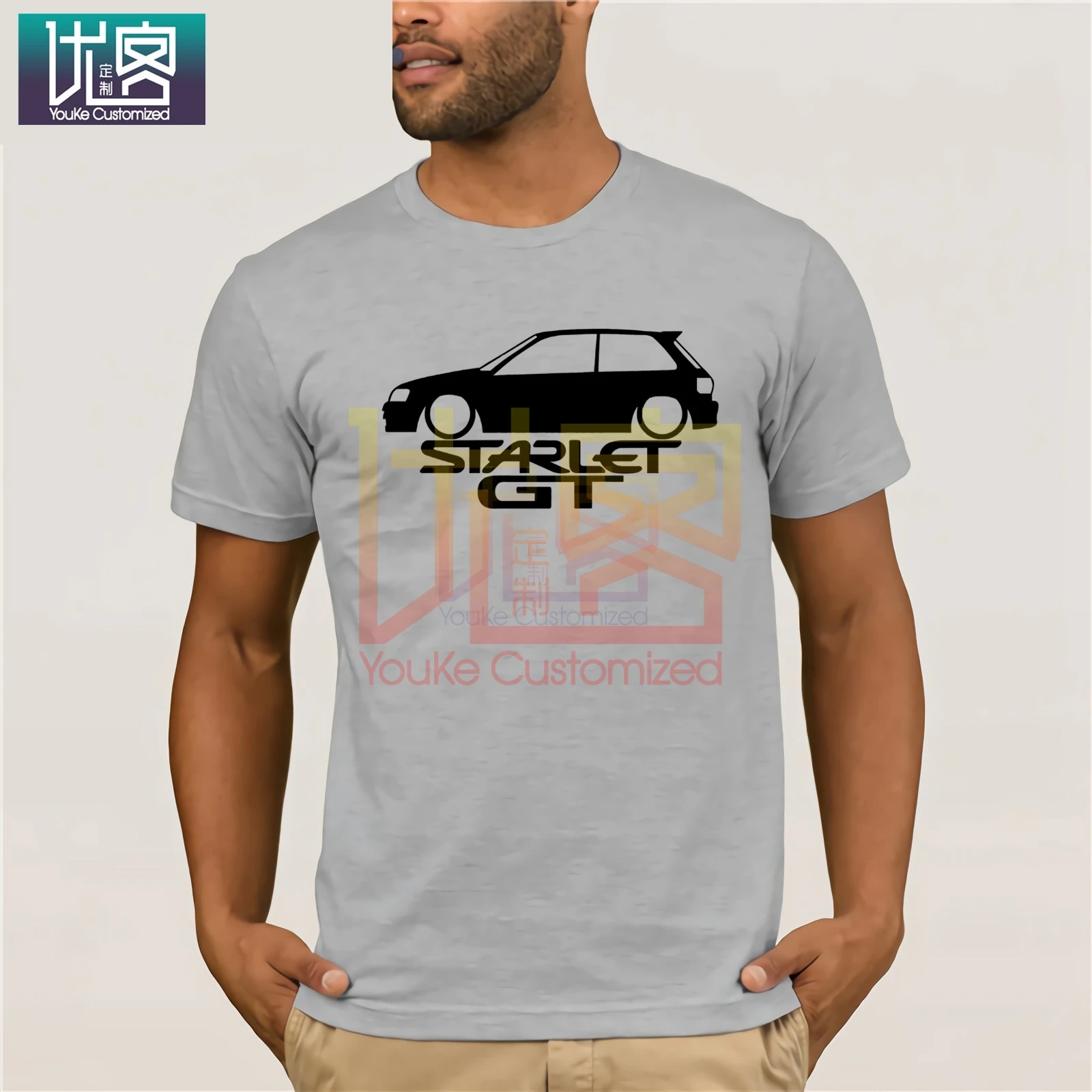 2020 горячая Распродажа супер модная футболка Toyo CAR Starlet GT. Быстрая EP82 Turbo