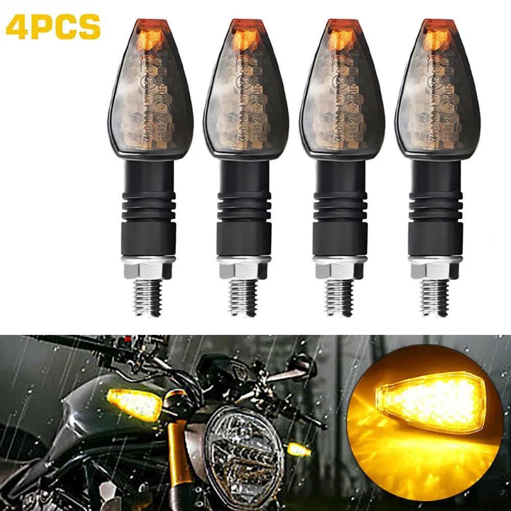 

Motorcycle LED Lights Universal Turn Signal Waterproof 12V Blinker Light