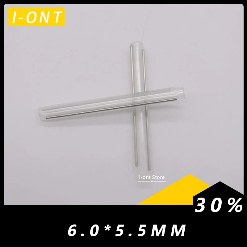 1000pcs/lot 1& 2 PIN Fiber optic tube 6.0*5.5mm Fiber Cable Protection Sleeves FTTH heat shrink splice protector for Drop Cable