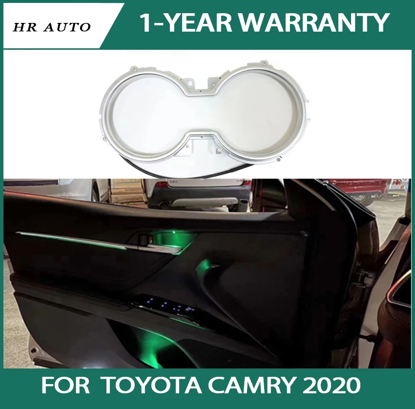 

Цветной контурный светильник для двери, лампа для чашки s, освещение для внутренней атмосферы, подходит для Toyota camry 2020