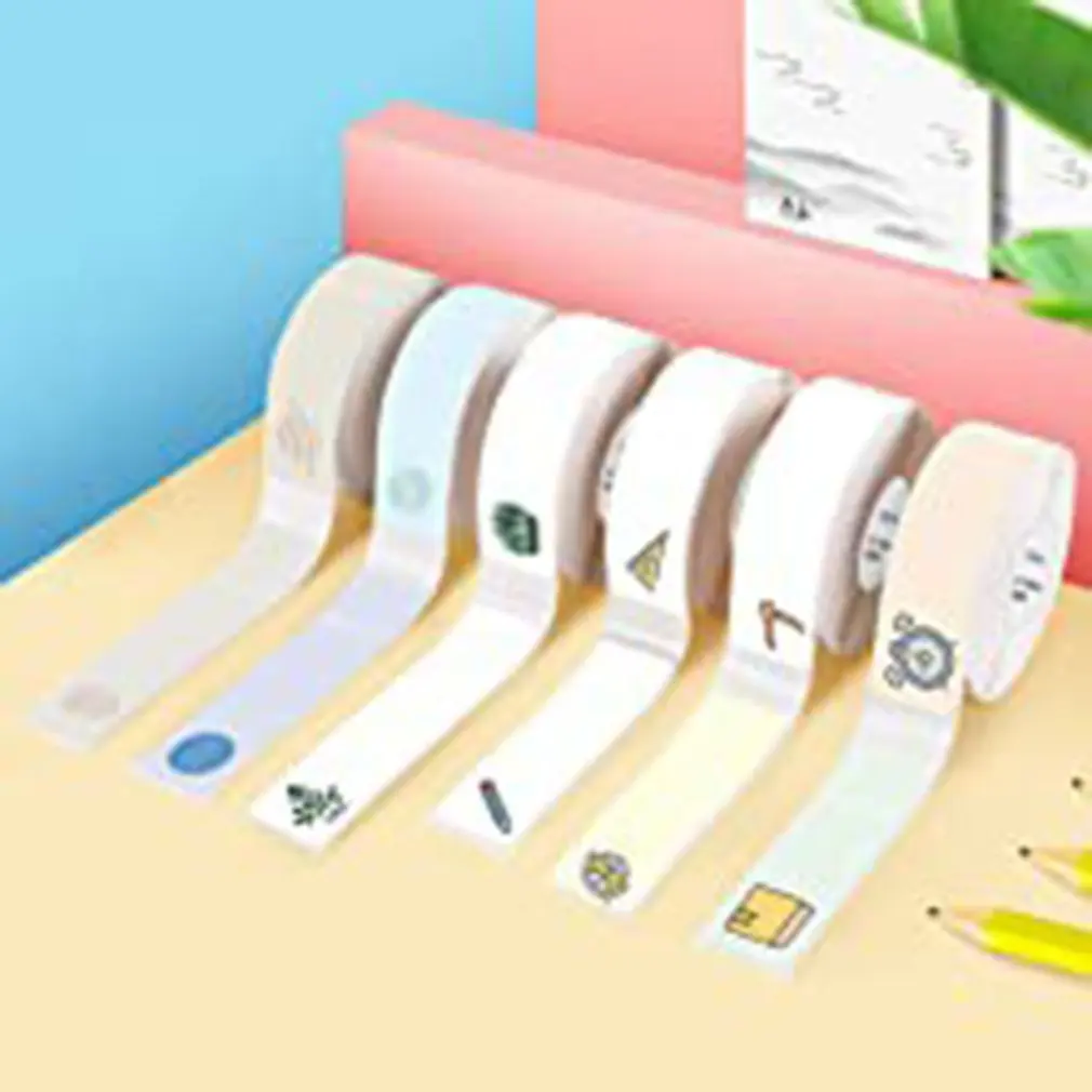 

230pcs/roll 30mm Round Labels Rectangle Shaped Stickers white labels For School Home And Office Labels Stickers