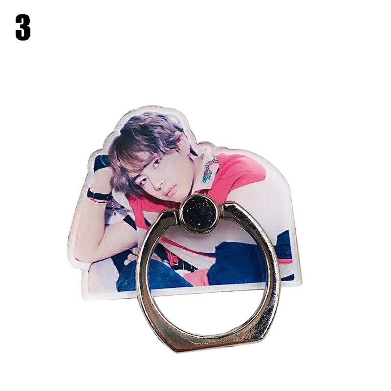 KPOP Mobile Phone Desk Holder Pad Stand Finger Ring Bracket | Электроника