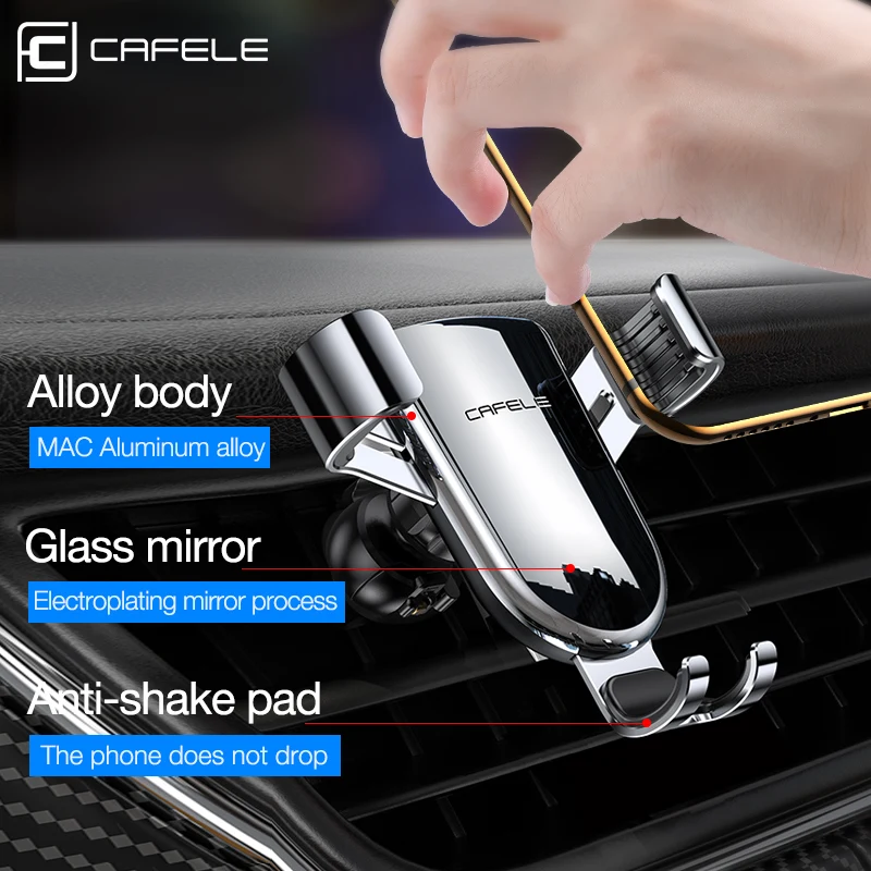 CAFELE автомобильный держатель немой серии для воздуха телефона Подставка IPhone