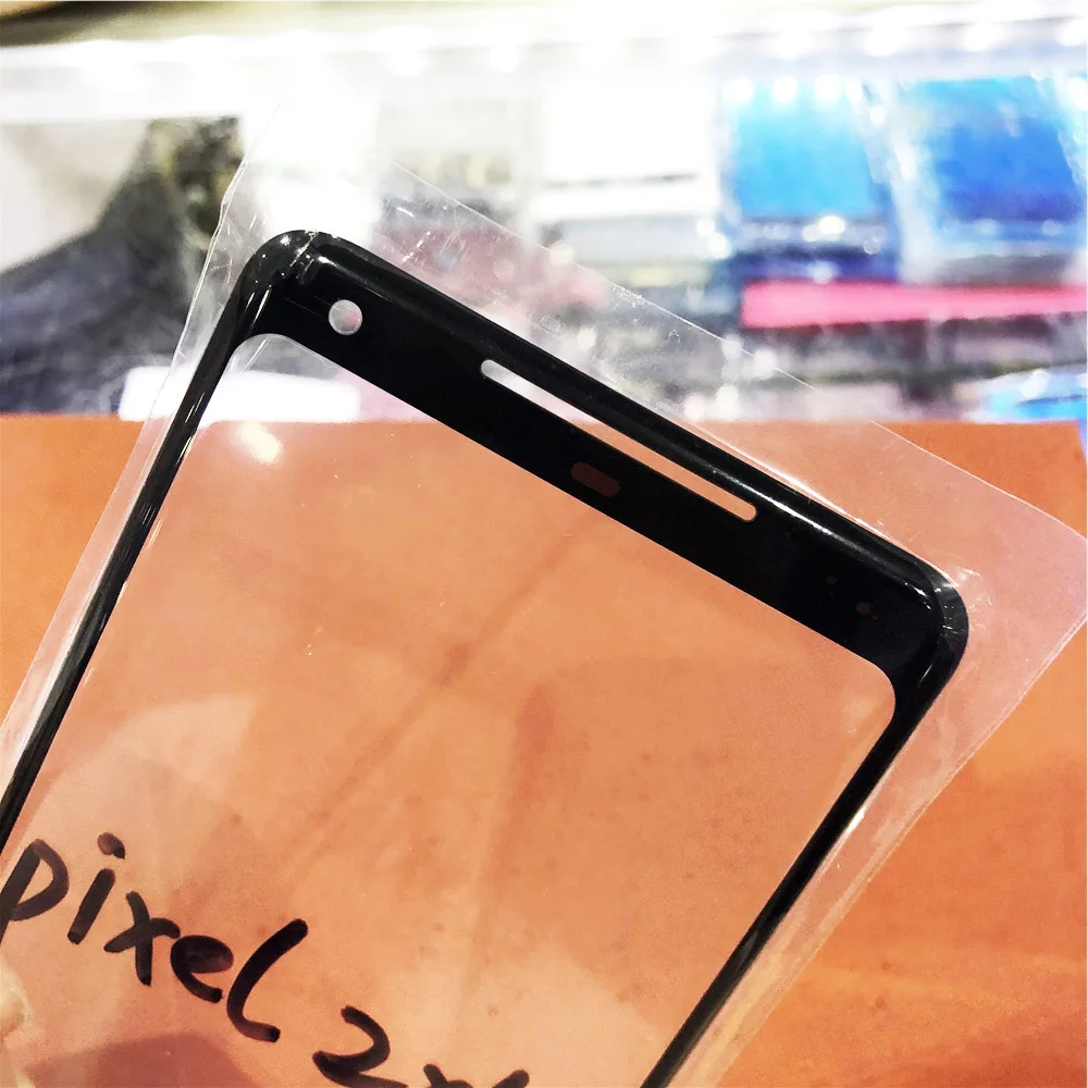 

New Original Outer Glass Screen Panel For Google Pixel 2XL 2 XL XL2 (No LCD Touch Screen) Front Glass Outer Assembly Parts