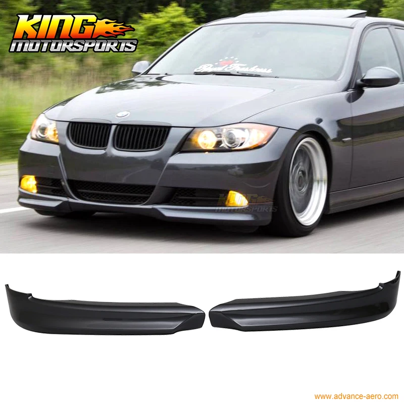 Подходит для 05-08 BMW E90 3-Series OE Передняя помада окрашенная # A22 сверкающая графитовая